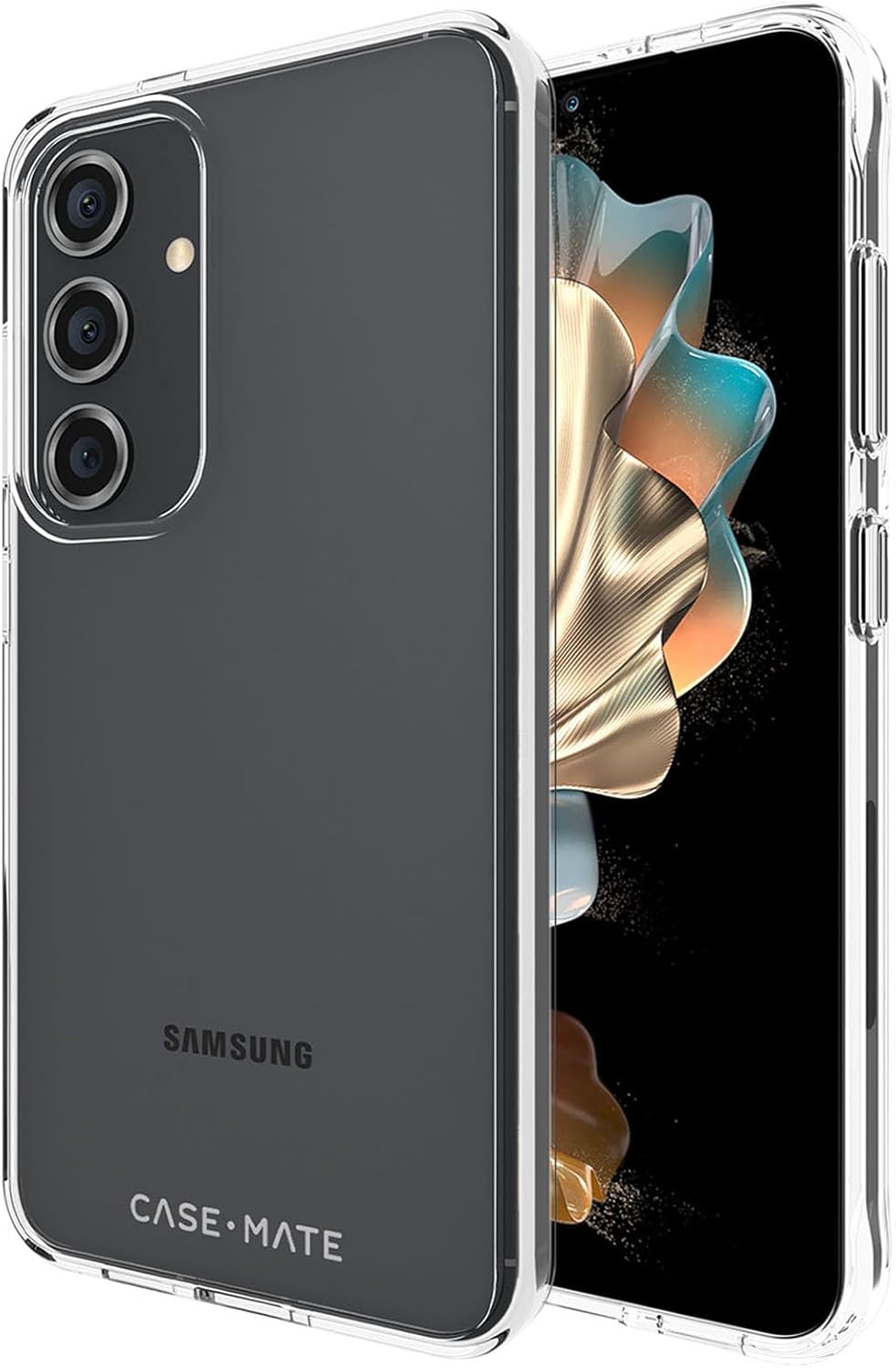 Case-Mate Tough Clear Case for Samsung Galaxy S24, Transparent, Scratch-Resistant Coating