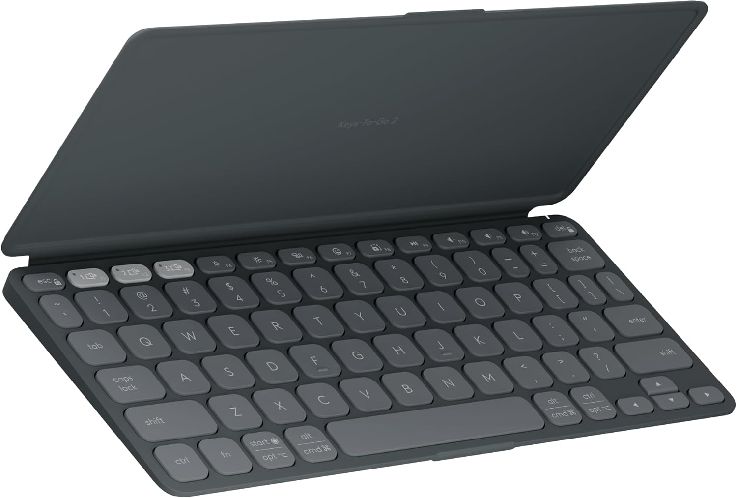 Logitech Keys-To-Go 2 Portable Bluetooth Keyboard, Sand, for iPad iPhone and Laptop