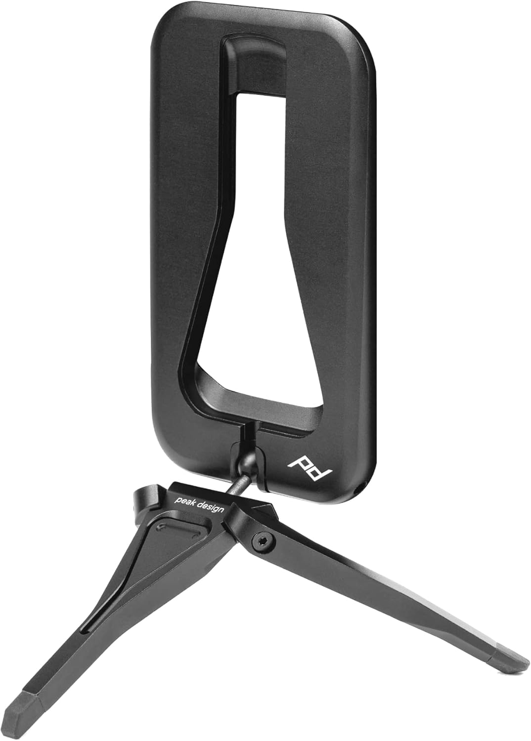 Peak Design Mobile Tripod for Smartphones, Silver, Packable Aluminum Grip Stand