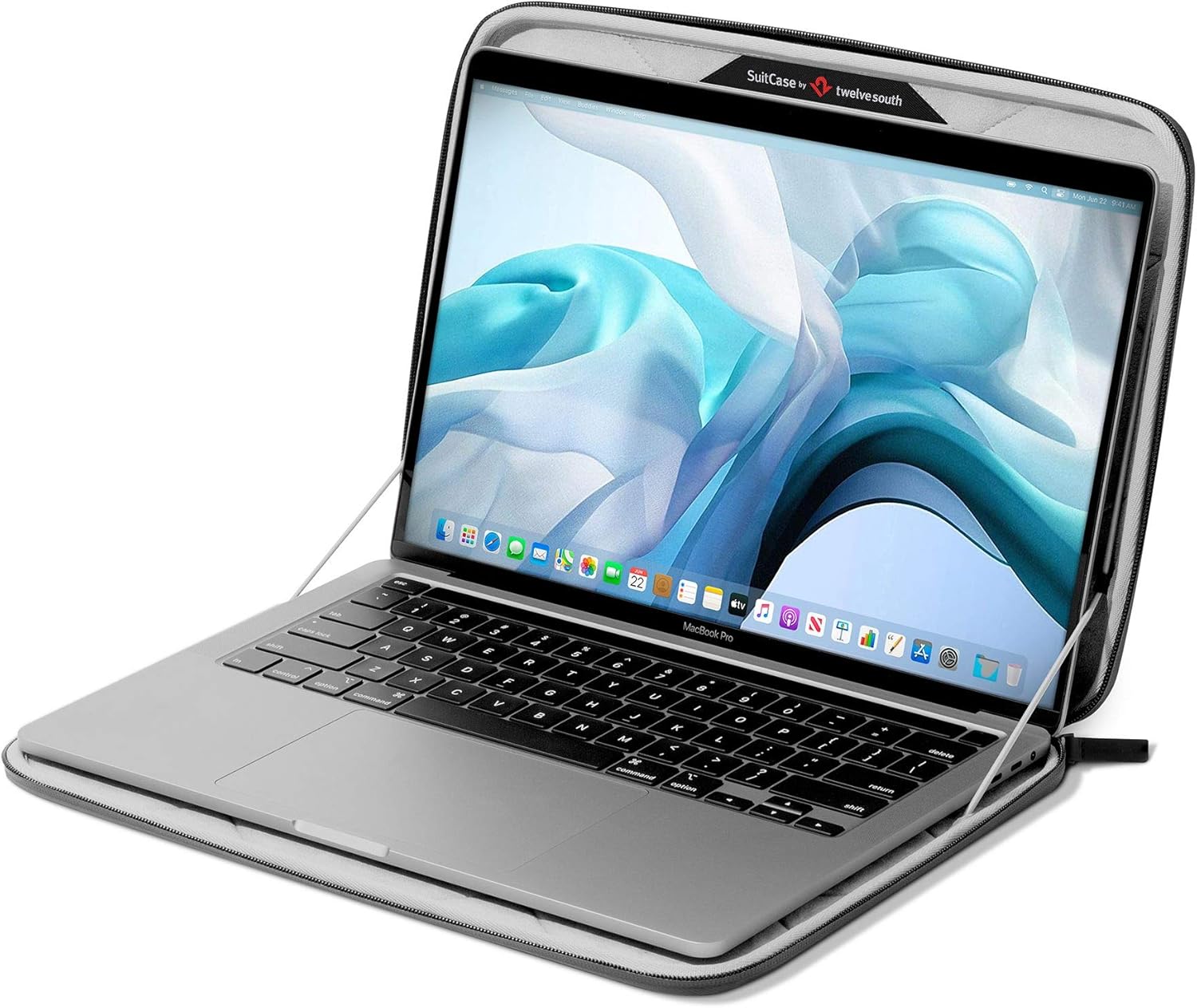 Twelve South SuitCase Hardshell Case for MacBook Pro 14-Inch, Matte Clear Snap-On Shell
